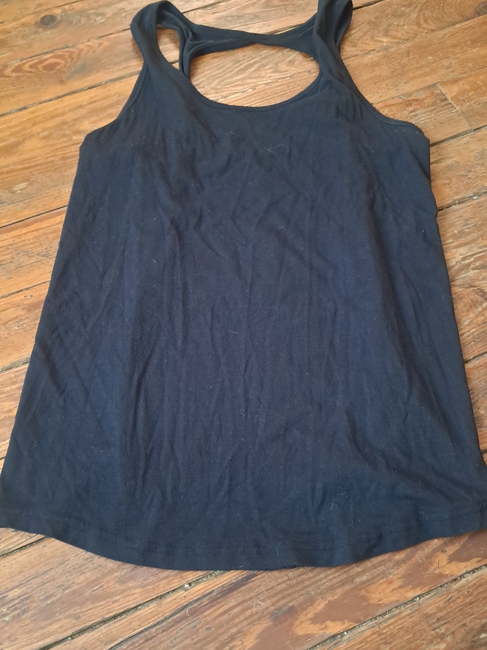 ZYIA Black Racerback Tank